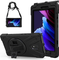 USP Rugged Samsung Galaxy Tab Active5/Tab Active3 (8") Case Black - Built-in-Kickstand, Hand & Shoulder Strap, DropProof,5 Years Warr - Image 5