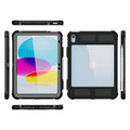 USP Apple iPad (11") (A16) (11th Gen) / iPad (10.9") (10th Gen) WaterProof Case Black - IP68, Reliable & Durable, Drop Protection, 5 Years Warranty - Image 1