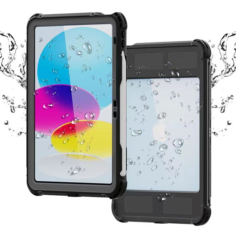 USP Apple iPad (11") (A16) (11th Gen) / iPad (10.9") (10th Gen) WaterProof Case Black - IP68, Reliable & Durable, Drop Protection, 5 Years Warranty - Image 2
