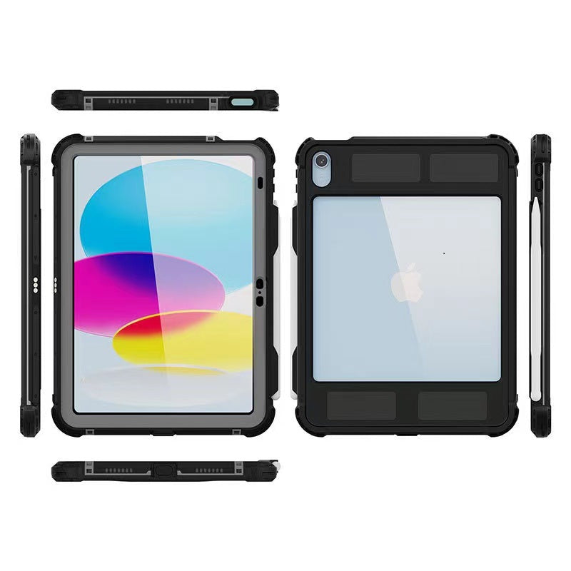 USP Apple iPad (11") (A16) (11th Gen) / iPad (10.9") (10th Gen) WaterProof Case Black - IP68, Reliable & Durable, Drop Protection, 5 Years Warranty - Image 5