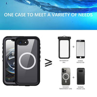 USP Apple  iPhone 17e / iPhone 16e (6.1") WaterProof Case Black - DROP+ Military Standard, Waterproof, Shockproof, DustProof , 5 Years Warranty - Image 4