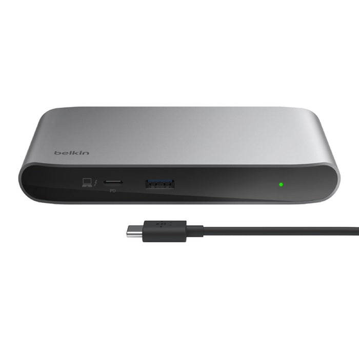 Belkin Connect Thunderbolt 4 (5-in-1) Core Hub + 150W PSU - Space Grey (INC013AUSGY), 96W PD, 40 Gbps, 3x Thunderbolt 4, 1x USB-A, 2 Years Warranty - Image 5