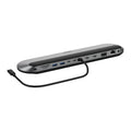 Belkin Connect Universal USB-C 11-in-1 Pro Dock+USB-C Cable(13.7")- Grey(INC014btSGY),100W PD,3xDisplay,4K@60Hz,10Gbps,2xUSB-A,1xUSB-C,2 Year Warranty - Image 1