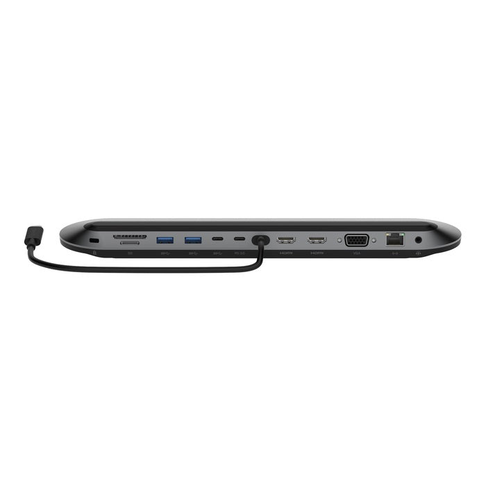 Belkin Connect Universal USB-C 11-in-1 Pro Docking Station - Grey (INC014btSGY), 100W PD, 10Gbps, Tripal Display, Silicon Motion, 2 Years Warranty - Image 2