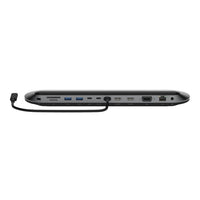 Belkin Connect Universal USB-C 11-in-1 Pro Docking Station - Grey (INC014btSGY), 100W PD, 10Gbps, Tripal Display, Silicon Motion, 2 Years Warranty - Image 2