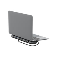 Belkin Connect Universal USB-C 11-in-1 Pro Docking Station - Grey (INC014btSGY), 100W PD, 10Gbps, Tripal Display, Silicon Motion, 2 Years Warranty - Image 3