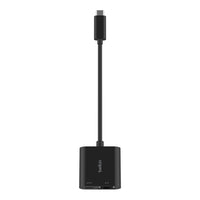 Belkin Connect USB-C to Ethernet + Charge Adapter 100W - Black (INC019BTBK), Compact,Ethernet Connection Supporting 10/100/1000 Mbps, 2 Years Warranty - Image 2