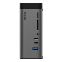 Belkin Connect USB-C 11-in-1 Pro GaN Docking Station + USB-C Cable (1M) (INC020auSGY), 150W PD, 2x HDMI, 2xUSB-C, 1xUSB-A, 1xUSB-C, 2 Years Warranty - Image 2