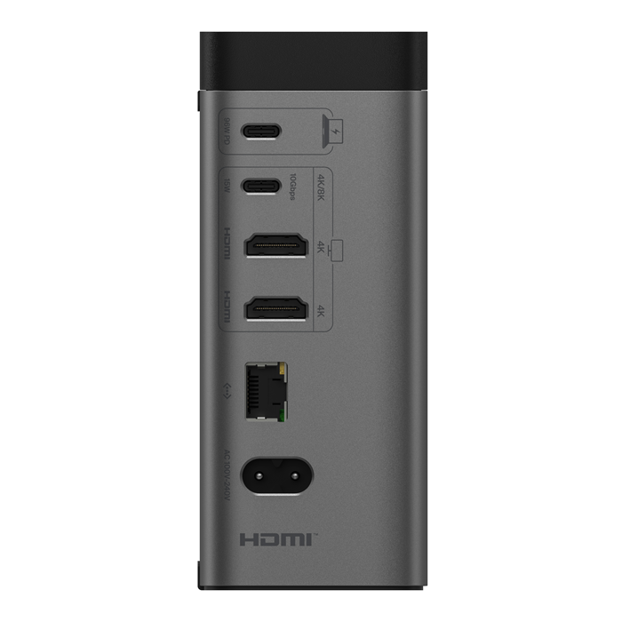 Belkin Connect USB-C 11-in-1 Pro GaN Docking Station + USB-C Cable (1M) (INC020auSGY), 150W PD, 2x HDMI, 2xUSB-C, 1xUSB-A, 1xUSB-C, 2 Years Warranty - Image 3