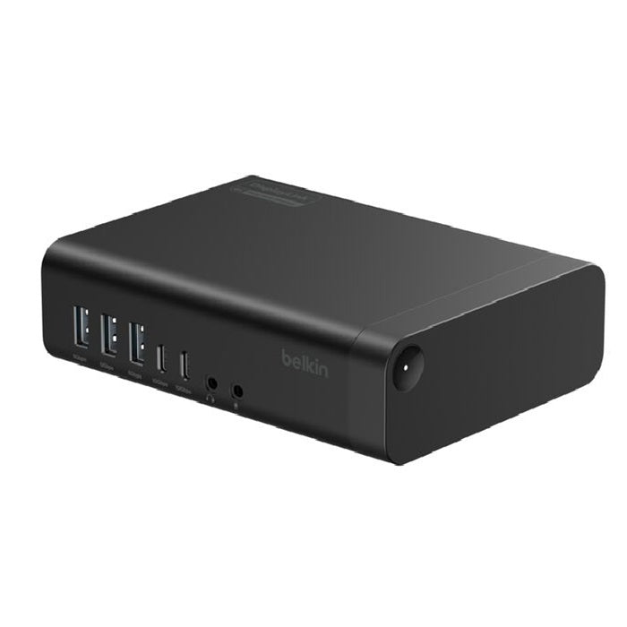Belkin Connect Universal 16-Port Tripal Display USB-C Dock w/ 180W Power Adapter -Black(INC029auBK),140W PD,10Gbps,3×HDMI 2.0,4K@60Hz,3 Years Warranty - Image 1