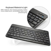 USP Samsung Galaxy Tab A9+ (11") Keyboard with Case Black -  Ultra-Slim, Lightweight, Auto Wake/Sleep Function, PU Leather,3 Years Warranty - Image 3