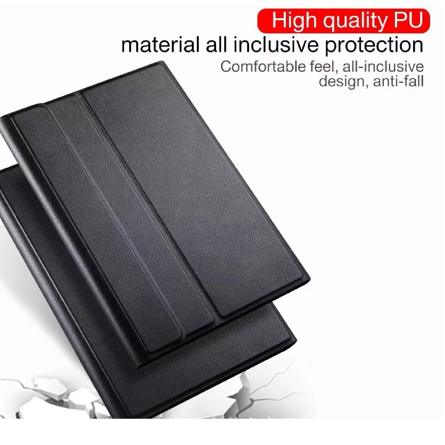 USP Samsung Galaxy Tab A9+ (11") Keyboard with Case Black -  Ultra-Slim, Lightweight, Auto Wake/Sleep Function, PU Leather,3 Years Warranty - Image 4