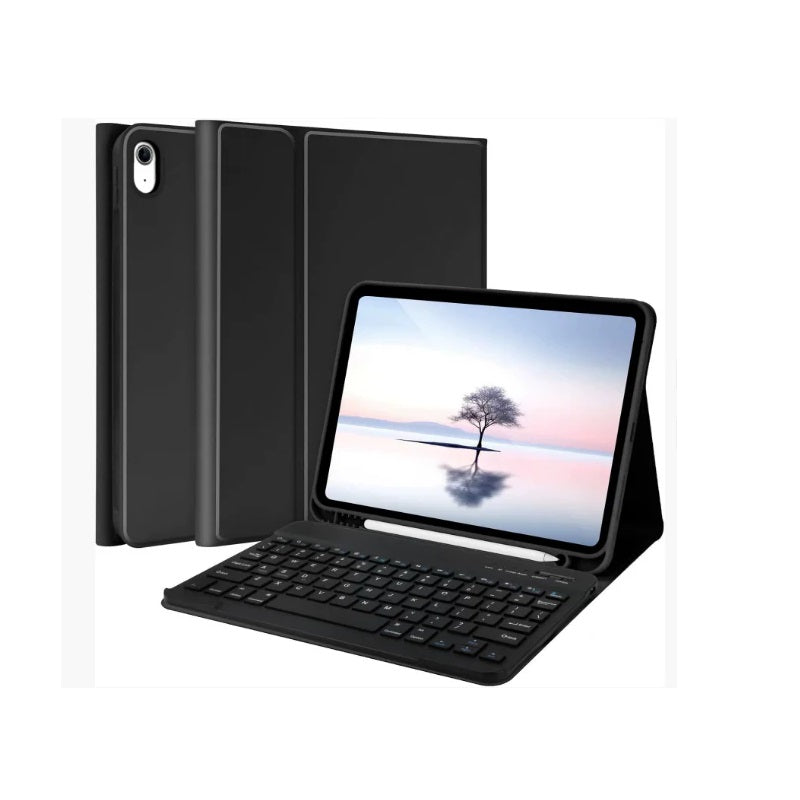USP Apple iPad (11") (A16) (11th Gen) / iPad (10.9) (10th Gen) Bluetooth Keyboard with Case Black - Slim, Auto Wake/Sleep Function, 3 Years Warranty - Image 4
