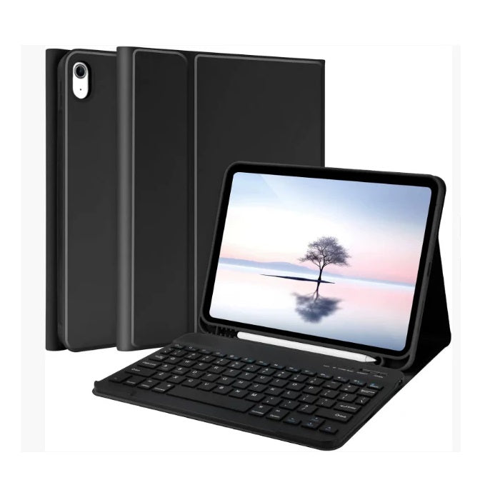 USP Apple iPad (10.2") (9th/8th/7th Gen) / iPad Pro (10.5") / iPad Air (10.5") (3rd Gen) Bluetooth Keyboard with Case Black -  3 Years Warranty - Image 4