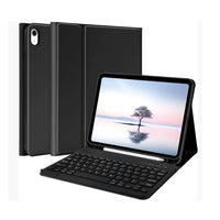 USP Apple iPad Air (11") (M4/M3/M2) (8th/7th Gen/6th Gen) Bluetooth Keyboard with Case Black -  Slim, Auto Wake/Sleep Function,  3 Years Warranty - Image 4