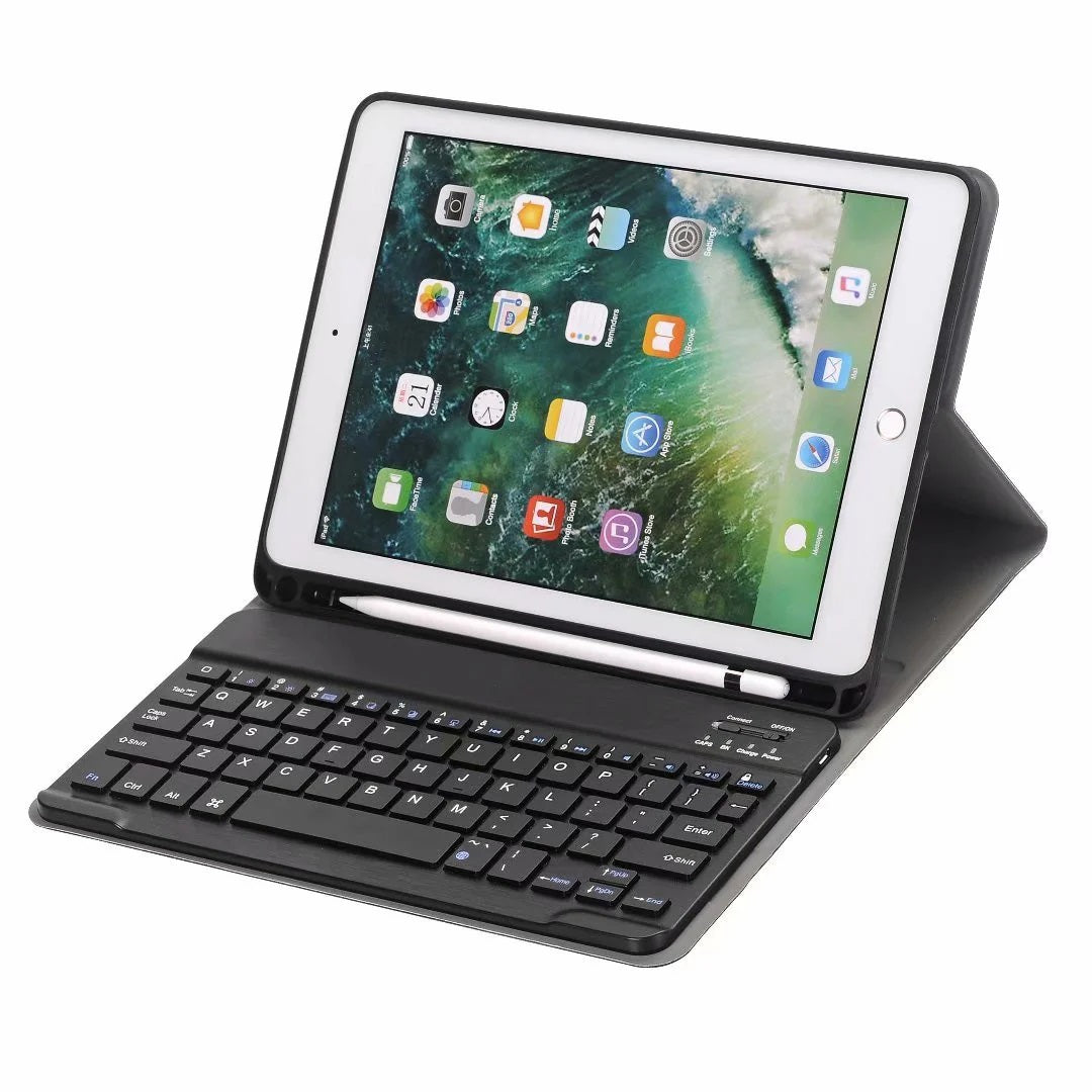 USP Apple iPad Pro (13") (M5/M4) (8th/7th Gen) Bluetooth Keyboard with Case Black - Slim, Auto Wake/Sleep Function, 3 Years Warranty - Image 2