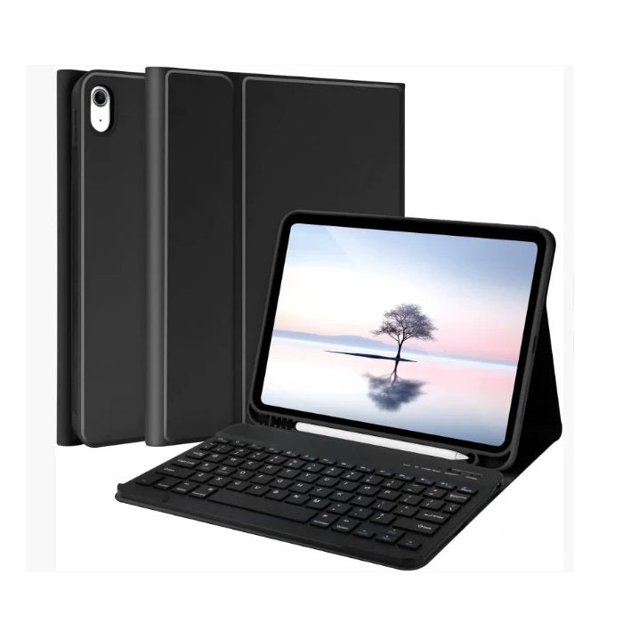 USP Apple iPad Pro (13") (M5/M4) (8th/7th Gen) Bluetooth Keyboard with Case Black - Slim, Auto Wake/Sleep Function, 3 Years Warranty - Image 4
