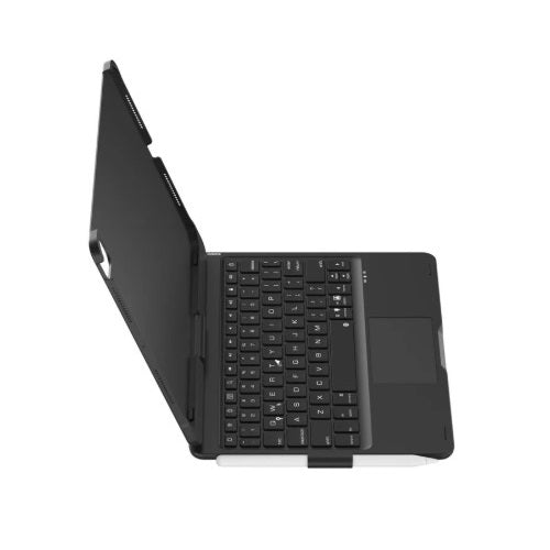 USP Rugged Apple iPad Air (11") (M4/M3/M2) (8th/7th Gen/6th Gen) Keyboard with Case Black - 360° Friction Hinge, Integrated Holder,  3 Years Warranty - Image 3