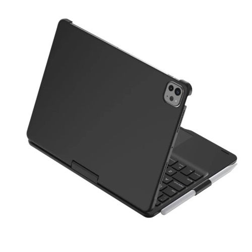 USP Rugged Apple iPad Air (11") (M4/M3/M2) (8th/7th Gen/6th Gen) Keyboard with Case Black - 360° Friction Hinge, Integrated Holder,  3 Years Warranty - Image 4