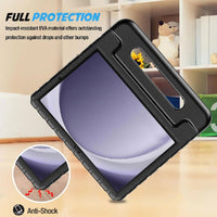 USP Samsung Galaxy Tab A9+ (11") Kid Friendly Case Black - Shockproof, Raised Edges, 180° Rotation, Portable & Lightweight, 5 Years Warranty - Image 4