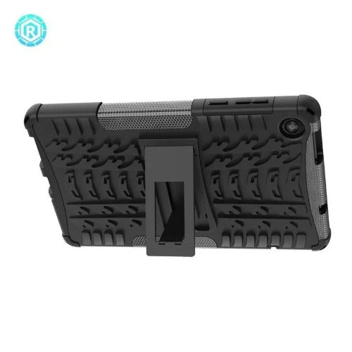 USP Rugged Samsung Galaxy Tab A11+ / Tab A9+ (11") Case Black -  Built-in-Kickstand, Anti-Slip Textured Grip, Drop Protection ,5 Years Warranty - Image 3
