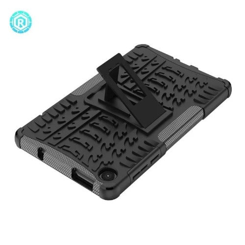 USP Rugged Samsung Galaxy Tab A11+ / Tab A9+ (11") Case Black -  Built-in-Kickstand, Anti-Slip Textured Grip, Drop Protection ,5 Years Warranty - Image 4