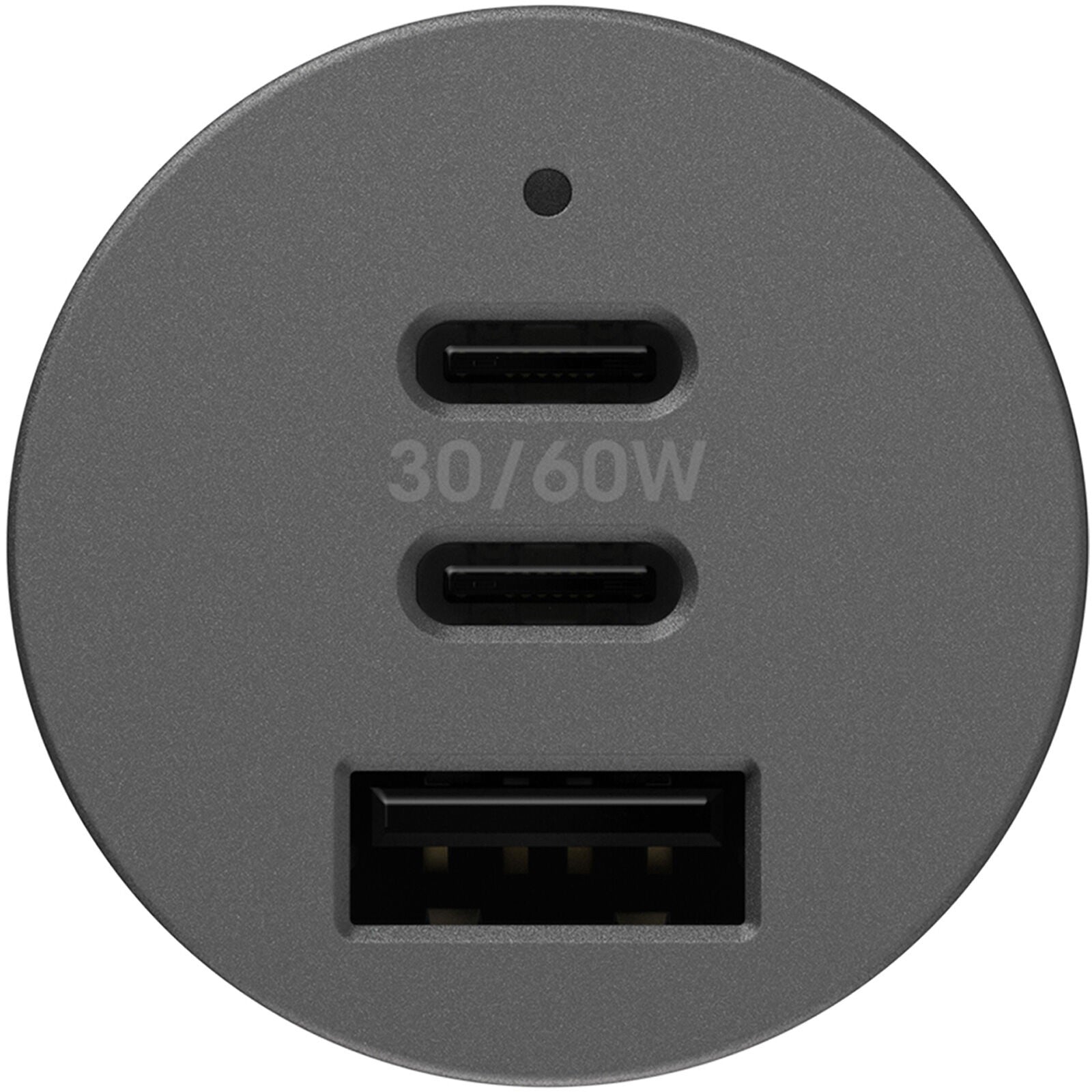 OtterBox 72W USB-C Triple Port Premium Pro Fast Car Charger - Black (78-80899),1x USB-A (12W), 2x USB-C (30W),Fast-Charging for Samsung & iPhone - Image 2