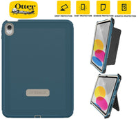 OtterBox Rugged Defender Apple iPad (11") (A16) (11th Gen) / iPad (10.9") (10th Gen) Kickstand Case Blue - (77-90081), 7 Years Warranty - Image 5