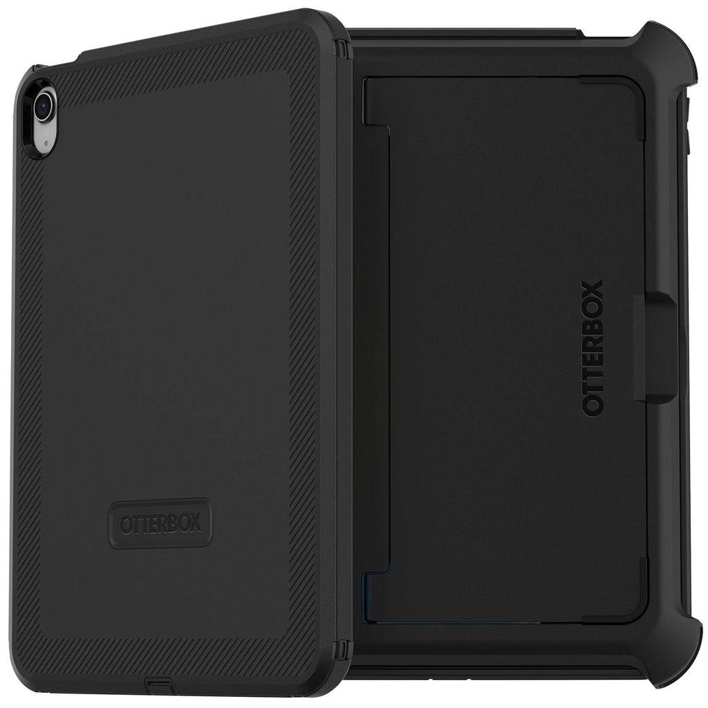 OtterBox Rugged Defender Apple iPad (11") (A16) (11th Gen) / iPad (10.9") (10th Gen) Kickstand Case Black - (77-89953), 7 Years Warranty - Image 2