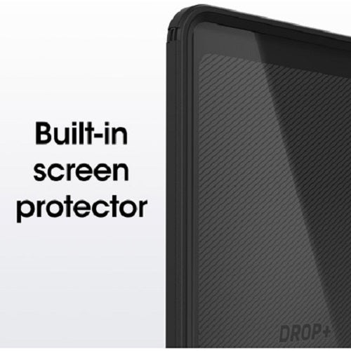 OtterBox Rugged Defender Apple iPad (11") (A16) (11th Gen) / iPad (10.9") (10th Gen) Kickstand Case - Black - No Retail Packaging- (77-90431) - Image 4