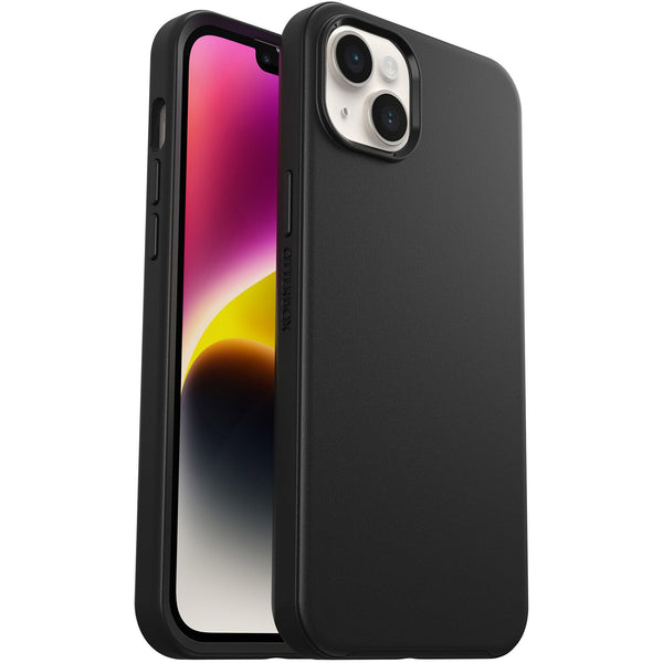 OtterBox Symmetry+ MagSafe Apple iPhone 14 Plus Case Black - (77-88994), DROP+ 3X Military Standard, Raised Edges, Ultra-Sleek, 7 Years Warranty