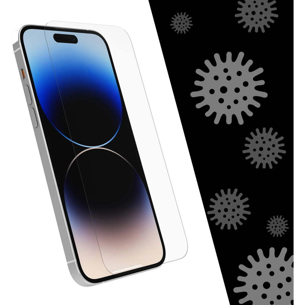 OtterBox Alpha Glass Apple iPhone 14 Pro Screen Protector - (77-89307), Antimicrobial, 3X scratch protection, Drop Defense,2 Years Warranty - Image 3