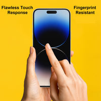 OtterBox Amplify Glass Apple iPhone 14 Pro Screen Protector Clear -(77-88850),Antimicrobial,5X Anti-Scratch,Survive 6ft Drops, 2 Years Warranty - Image 4