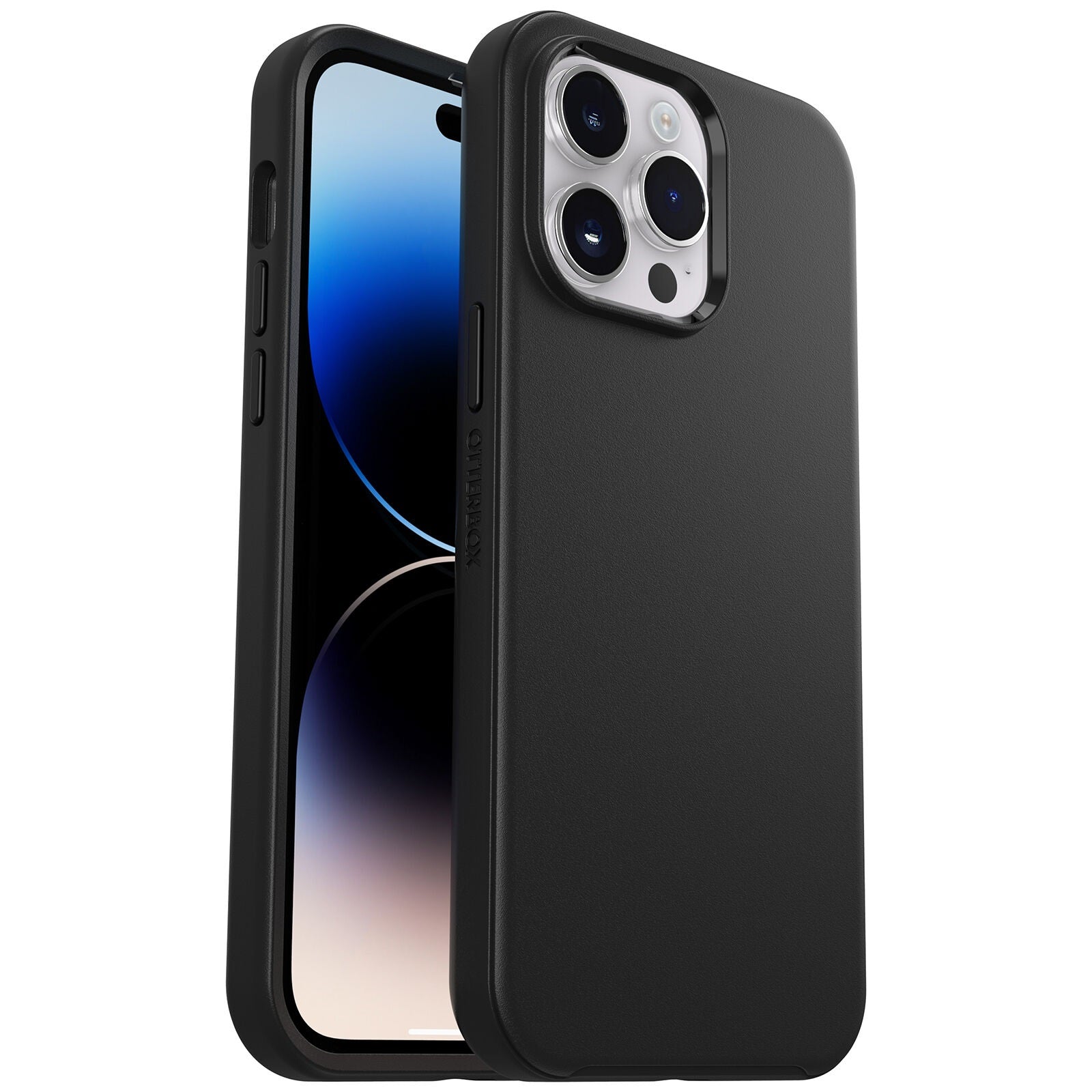 OtterBox Symmetry Apple iPhone 14 Pro Max Case Black - (77-88521), DROP+ 3X Military Standard, Ultra-Sleek, Durable Protection, 7 Years Warranty - Image 1