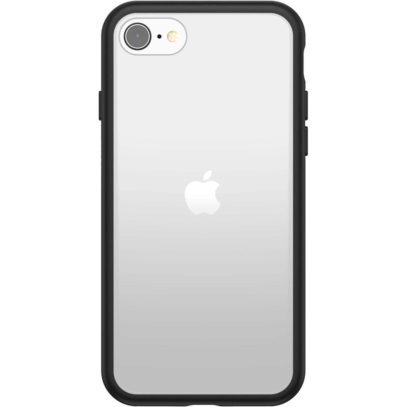 OtterBox React Apple iPhone SE (3rd & 2nd Gen) and iPhone 8/7 Case Black Crystal (Clear/Black) - (77-80951), DROP+ Military Standard, 7 Years Warranty - Image 2