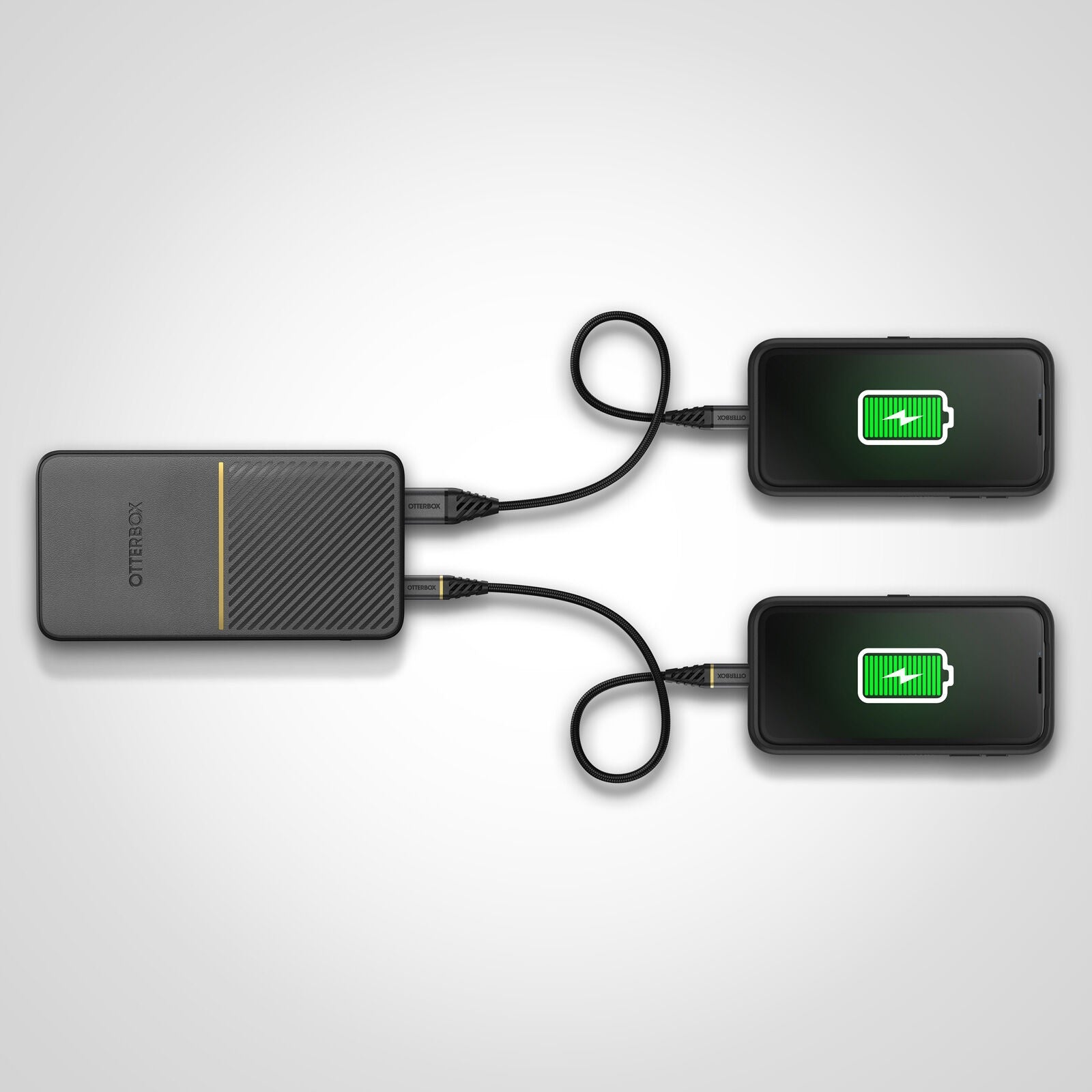 OtterBox Fast Charge Power Bank 20K mAh - Black (78-80642), Dual Port USB-C (18W) & USB-A (18W), Includes USB-C Cable (15CM), 2 Years Warranty - Image 3