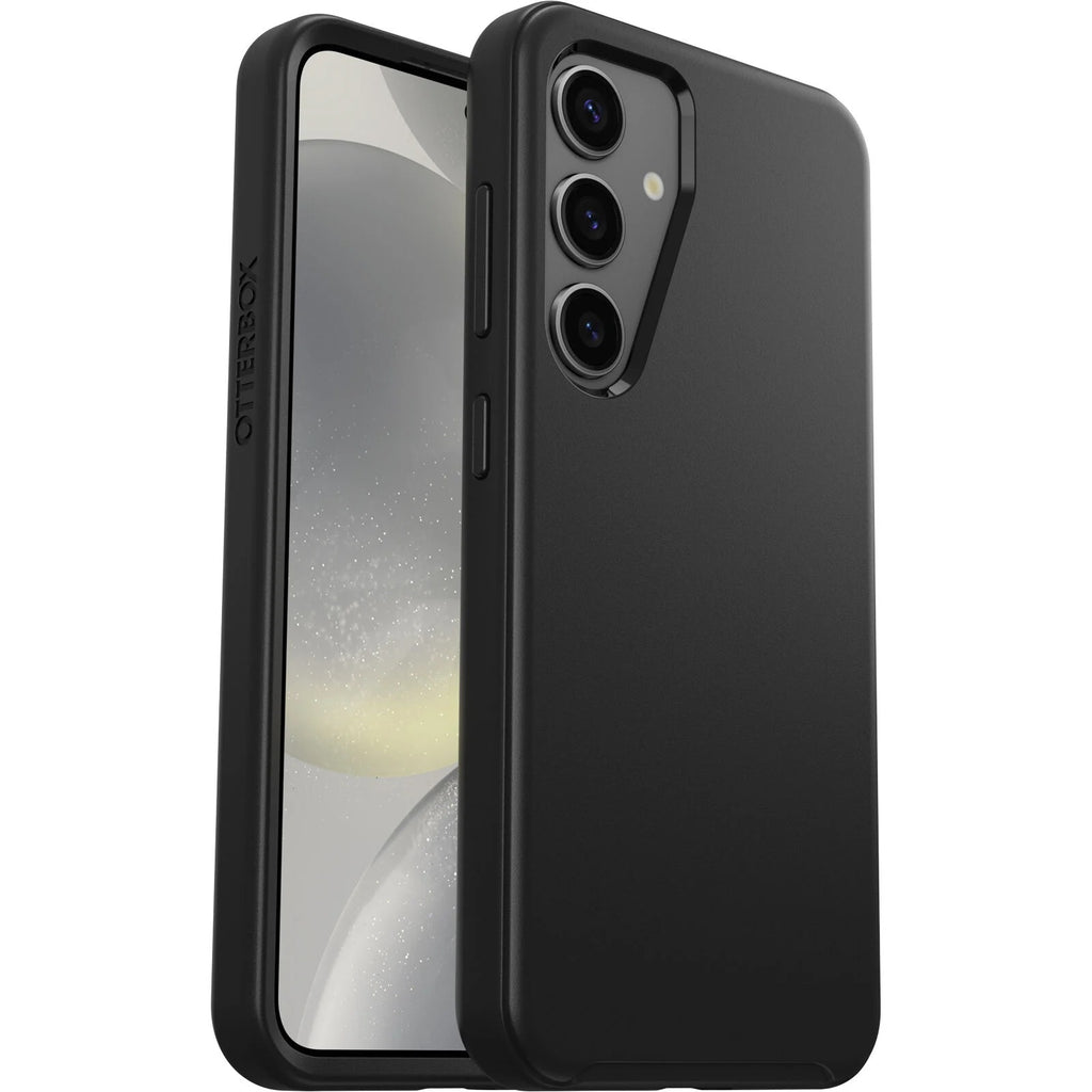 OtterBox Symmetry Samsung Galaxy S24 5G (6.2") Case Black - (77-94531),DROP+ 3X Military Standard, Antimicrobial, Raised Edges, 7 Years Warranty - Image 1
