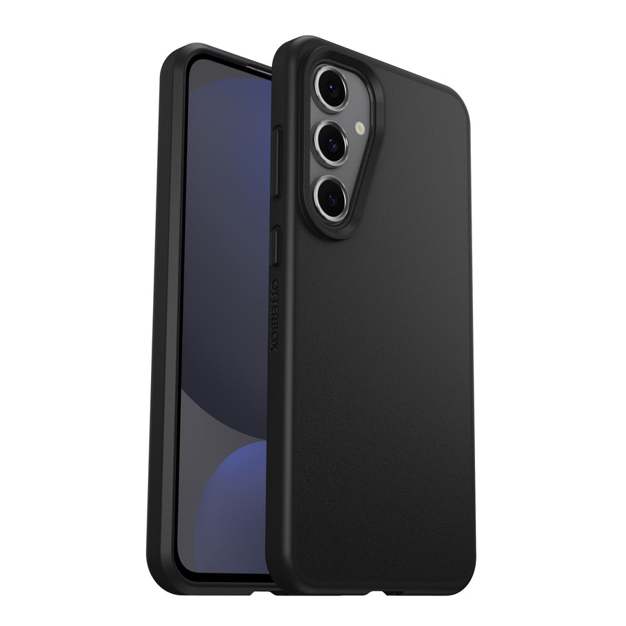 EOL OtterBox React Samsung Galaxy S24 FE 5G (6.7") Case Black - (77-97080),Antimicrobial,DROP+ Military Standard, Hard Case,7 Years Warranty