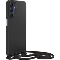 OtterBox React Necklace Samsung Galaxy A15 5G (6.5") Case - Black (77-95204),DROP+ Military Standard,Detachable Nylon Rope,7 Years Warranty - Image 2