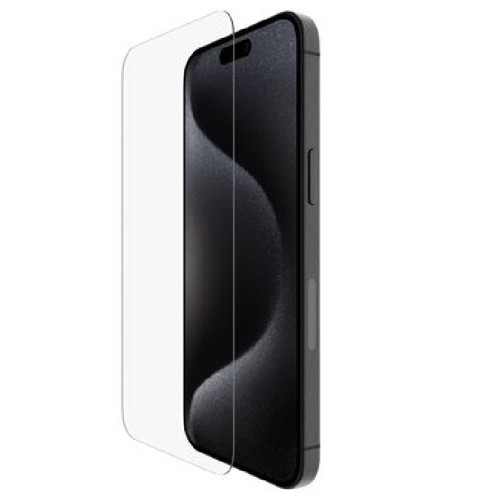 Belkin ScreenForce UltraGlass 2 Treated Screen Protector for iPhone iPhone 15 Pro Max - Clear (OVA134zz),Scratch Protection,2 Years Warranty - Image 1