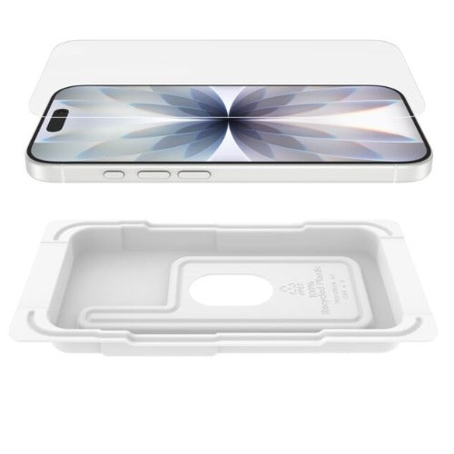 Belkin ScreenForce UltraGlass 2 Screen Protector for Apple iPhone 17/ iPhone 16 Pro (Gen2) - Clear (OVA157fq-REV),2 Years Warranty - Image 4