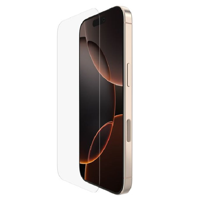 Belkin ScreenForce UltraGlass 2 Apple iPhone 17/ iPhone 16 Pro (6.3") Screen Protector - Clear (OVA157fq), Drop Protection (2.2M), 2 Years Warranty - Image 1