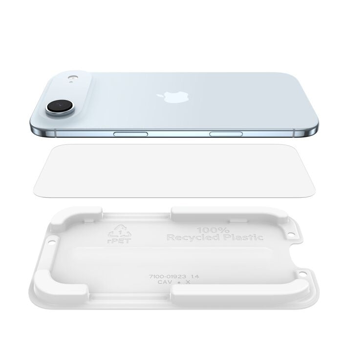 Belkin ScreenForce UltraGlass 2 Apple iPhone Air (6.5") Screen Protector - Clear (OVA192fq), Drop Protection (2.2M), Durable, 2 Years Warranty - Image 3