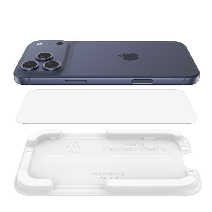 Belkin ScreenForce UltraGlass 2 Apple iPhone 17 Pro Max (6.9") Screen Protector - Clear (OVA194fq), Drop Protection (2.2M), 2 Years Warranty - Image 3