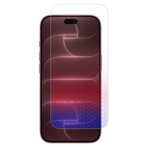 Belkin Titan SmartShield Pro Blue-to-Red Screen Protector for Apple iPhone 18 Pro Max/iPhone 17 Pro Max-(OVA296FQ),Scratch Protection,2 Years Warranty - Image 1