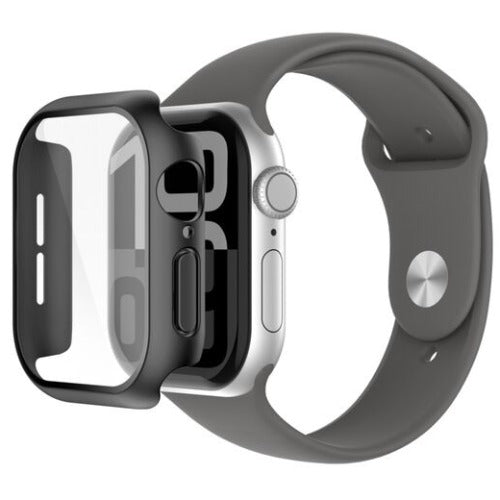 Belkin ScreenForce TemperedCurve 2-in-1 Treated Screen Protector + Bumper for Apple Watch Series 10 (42mm) - Black(OWA002fqBK), 2 Years Warranty - Image 5
