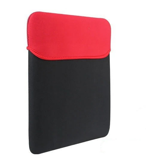 USP 14" Reversible Laptop & Tablet Sleeve Case - Black/Red, Dual-Sided Protection, Universal Compatibility, 5 Years Warranty - Image 2