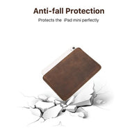 USP Leather Sleeve Apple iPad Mini (7.9") (5th/4th/3rd/2nd/1sth Gen) / iPad Mini (8.3") (6th Gen) Case Brown - 5 Years Warranty - Image 4
