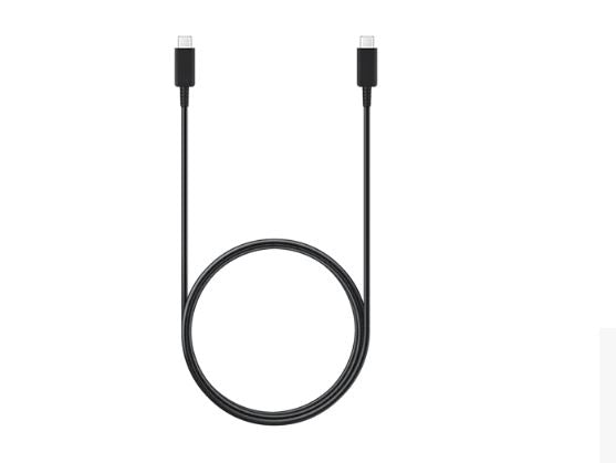 Samsung 100W USB-C to USB-C (2.0) Cable (1.8M) - Black(EP-DX510JBEGWW),5A/100W, Versatile Compatibility, 6 Months Warranty - Image 4