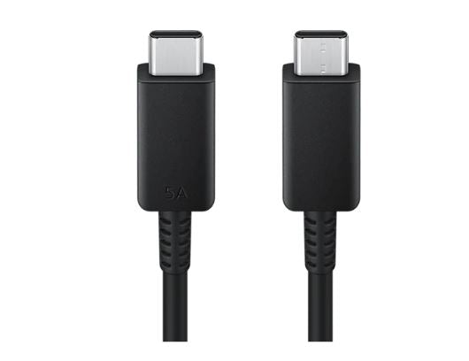 Samsung 100W USB-C to USB-C (2.0) Cable (1.8M) - Black(EP-DX510JBEGWW), Versatile Compatibility, 6 Months Warranty - Image 3